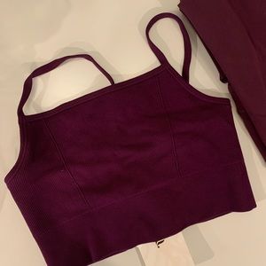 Fabletics tank (Kinsley Seamless Bralette) NWT
